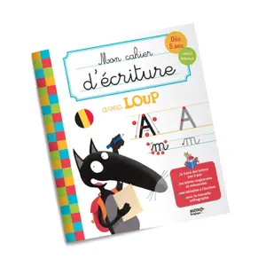 Book mon cahier d'écriture avec loup / Belgian version Auzou image-0