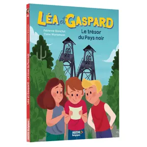 Book les aventures de léa et gaspard - the treasure of the black country Auzou image-0