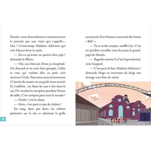 Book les aventures de léa et gaspard - the treasure of the black country Auzou image-1