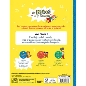 Book les héros de 1re primaire - vive l'école Auzou image-1