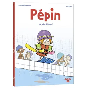Book pépin - tome 1 - pépin se jette à l'eau Auzou image-0