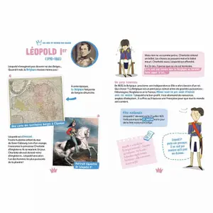 Book mes docs de Belgium - the kings and queens of belgium Auzou image-1