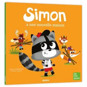 Book simon the raccoon has a new home Auzou image-1