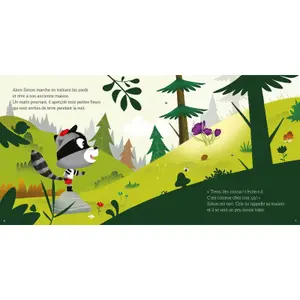 Book simon the raccoon has a new home Auzou image-2