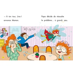 Primary 1 heroes book - lice attack Auzou image-1
