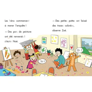 Book les héros de 1re primaire - level 3 - save the kittens Auzou image-2