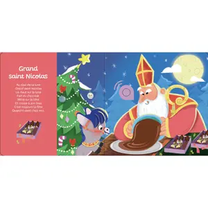 Book mes premiers sonores - ô grand saint nicolas Auzou image-1