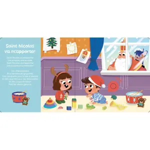 Book mes premiers sonores - ô grand saint nicolas Auzou image-2