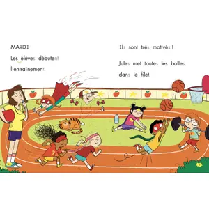 Primary 1 heroes book - level 2 - super-sportsmen Auzou image-2