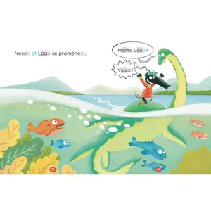 Book mes lectures de 1re primaire avec loup - my 1st grade readings with wolf - mysteries in scotland Auzou image-2