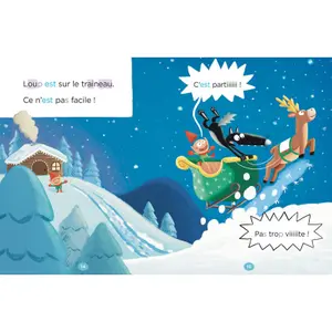 Book my 1st grade readings with wolf - my 1st grade readings with wolf - niv. 1 - mission n Auzou image-1