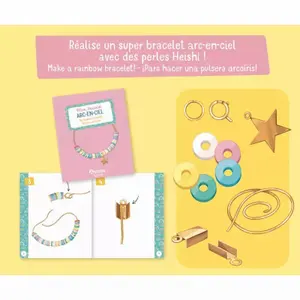 Creative activities superb jewelry Auzou Mon Bracelet Arc-en-ciel image-0