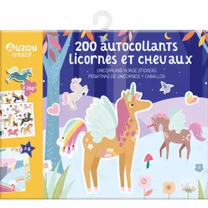 My artist's pouch stickers Auzou Licornes Et Chevaux image-0
