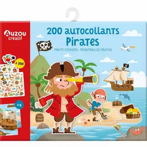My artist's pouch stickers Auzou Pirates image-0