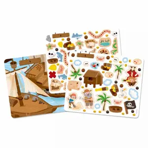 My artist's pouch stickers Auzou Pirates image-1