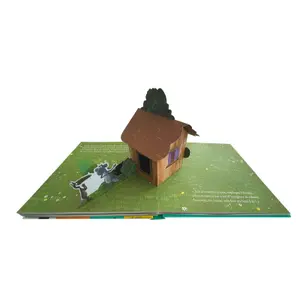 Le loup qui apprivoisait ses émotions pop-up book Auzou image-2