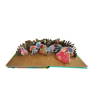 Le loup qui apprivoisait ses émotions pop-up book Auzou image-3