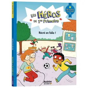 Book les héros de 1re primaire - level 1 - récré en folie Auzou image-1