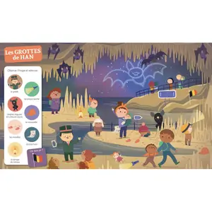 Livre cherche et trouve des tout-petits - my outings in belgium Auzou image-1