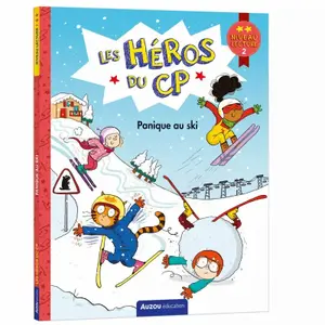 Book les héros du cp - level 2 - ski panic Auzou image-0