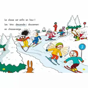 Book les héros du cp - level 2 - ski panic Auzou image-1