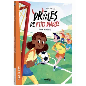 Livre drôles de p'tits diables - place aux filles Auzou image-0