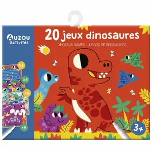 Creative activities my game bag Auzou 20 Jeux Dinosaures image-1