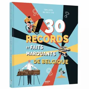 Book of the 30 greatest Belgian records Auzou image-0