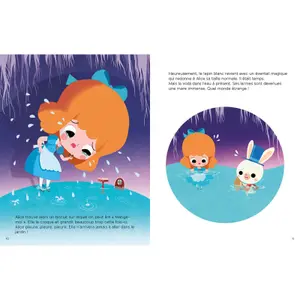 Book les p'tits classiques - alice in wonderland Auzou image-1
