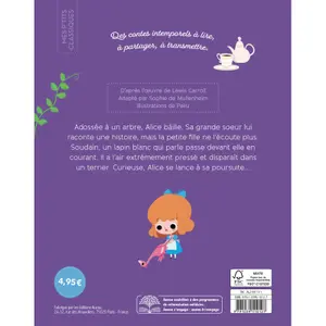 Book les p'tits classiques - alice in wonderland Auzou image-3