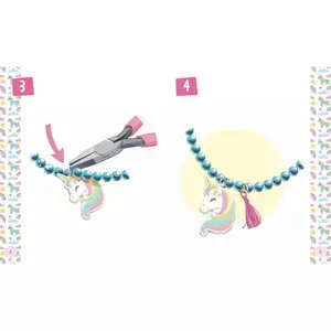 Creative activities superb jewelry Auzou Mon Collier Licorne Magique image-0