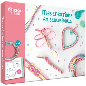 Creative activities artist's set Auzou Mes Créations En Scoubidous image-0