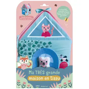 Book ma très grande maison en tissu Auzou image-0