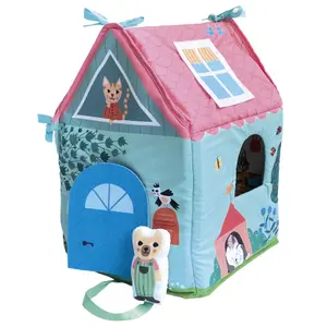 Book ma très grande maison en tissu Auzou image-1