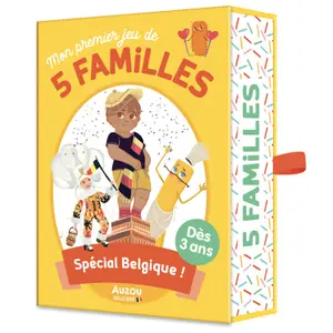 5-family card games - special for Belgium Auzou image-0