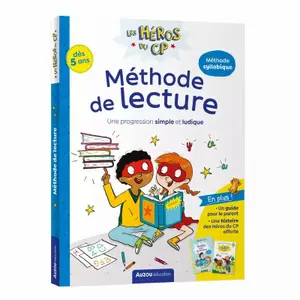 Book les héros du cp - reading method Auzou image-0
