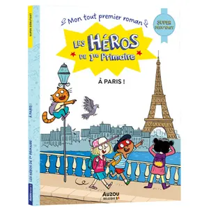 Book les héros de 1re primaire - super débutant - à paris Auzou image-0
