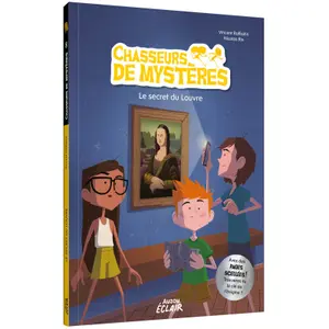 Book mystery hunters - the secret of the louvre Auzou image-1