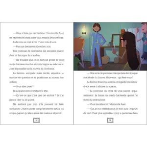 Book mystery hunters - the secret of the louvre Auzou image-2