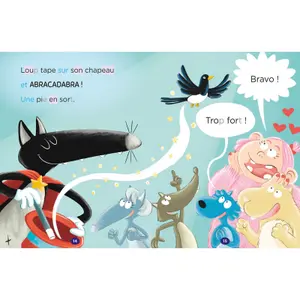 Book mes lectures de 1re primaire avec loup - my 1st grade readings with wolf - abracadabra Auzou image-2