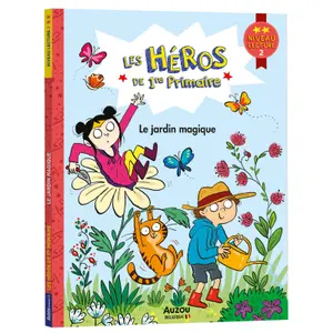 Book les héros de 1re primaire - level 2 - the magic garden Auzou image-0