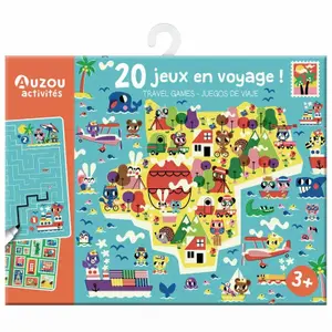 Creative activities my game bag Auzou 20 Petits Jeux - En Voyage ! image-0