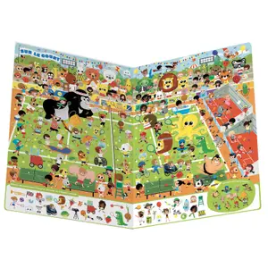 Giant search and find book - vive le sport Auzou image-1