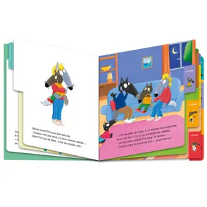 Book mes 7 histoires des émotions avec p'tit loup Auzou image-1