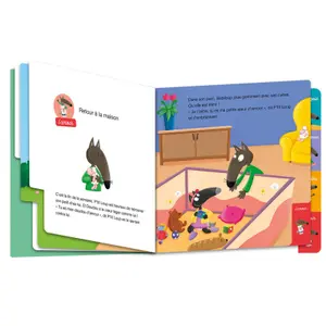 Book mes 7 histoires des émotions avec p'tit loup Auzou image-2