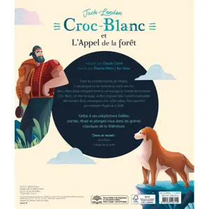 Livre recueils universels - croc-blanc and the call of the forest Auzou image-1