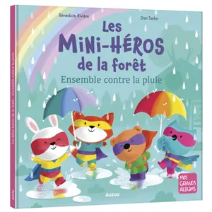 Book les mini-héros de la forêt - together against the rain Auzou image-0