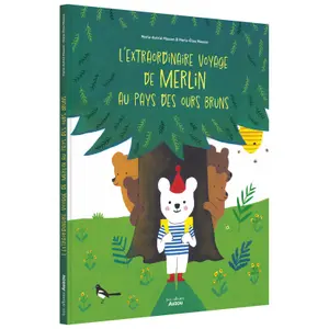 Book l'extraordinaire voyage de merlin au pays des ours bruns Auzou image-0