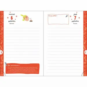 Agenda book science &amp; vie junior 2023-2024 Auzou image-0