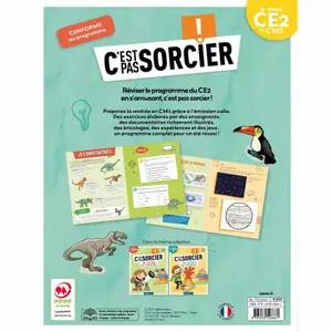 Book c'est pas sorcier de réviser en vacances - from ce2 to cm1 Auzou image-3